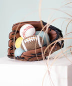 Wool Baseball Dog Toy