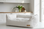 Burrow Dog Bed - Ocean Blue - No dog