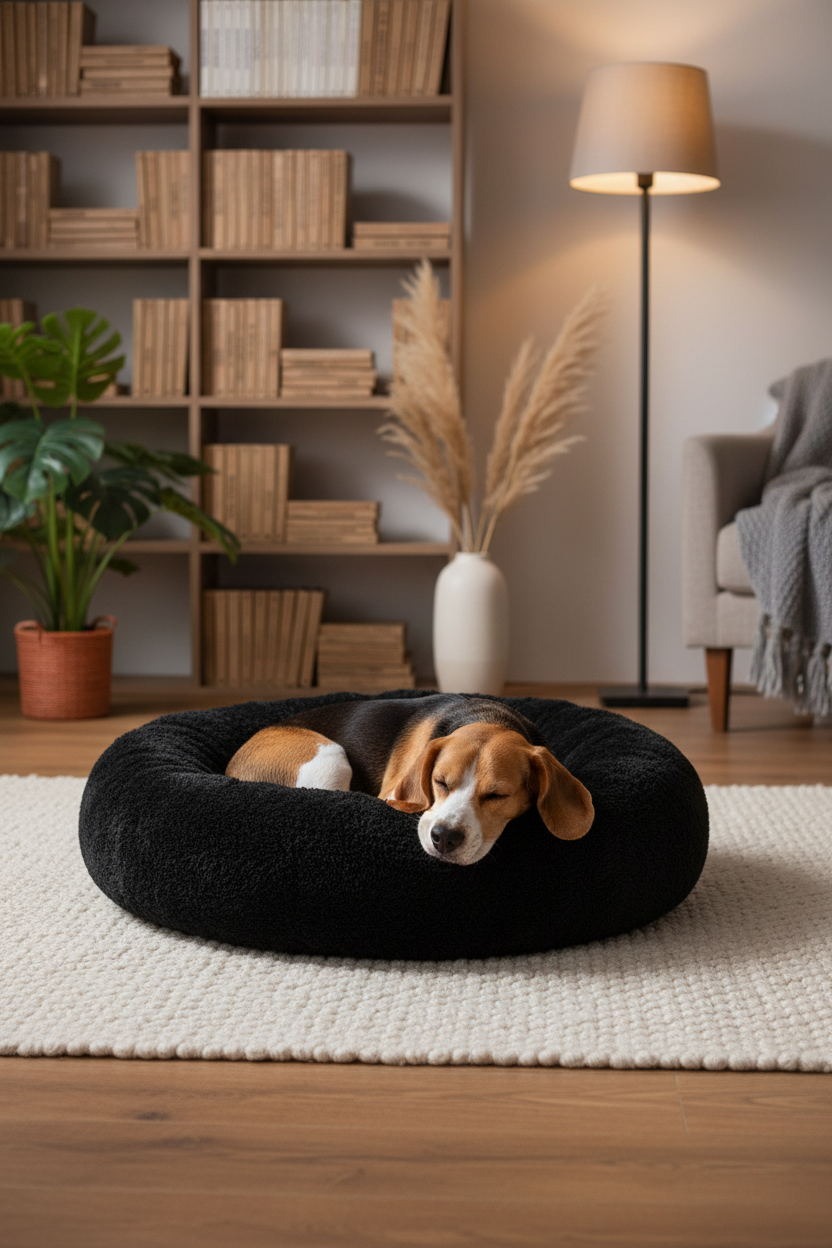 Cloud Comfort Bed - Black lifestyle