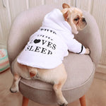 Load image into Gallery viewer, &quot;Dog Loves Sleep&quot; Bathrobe - Poshful Pups
