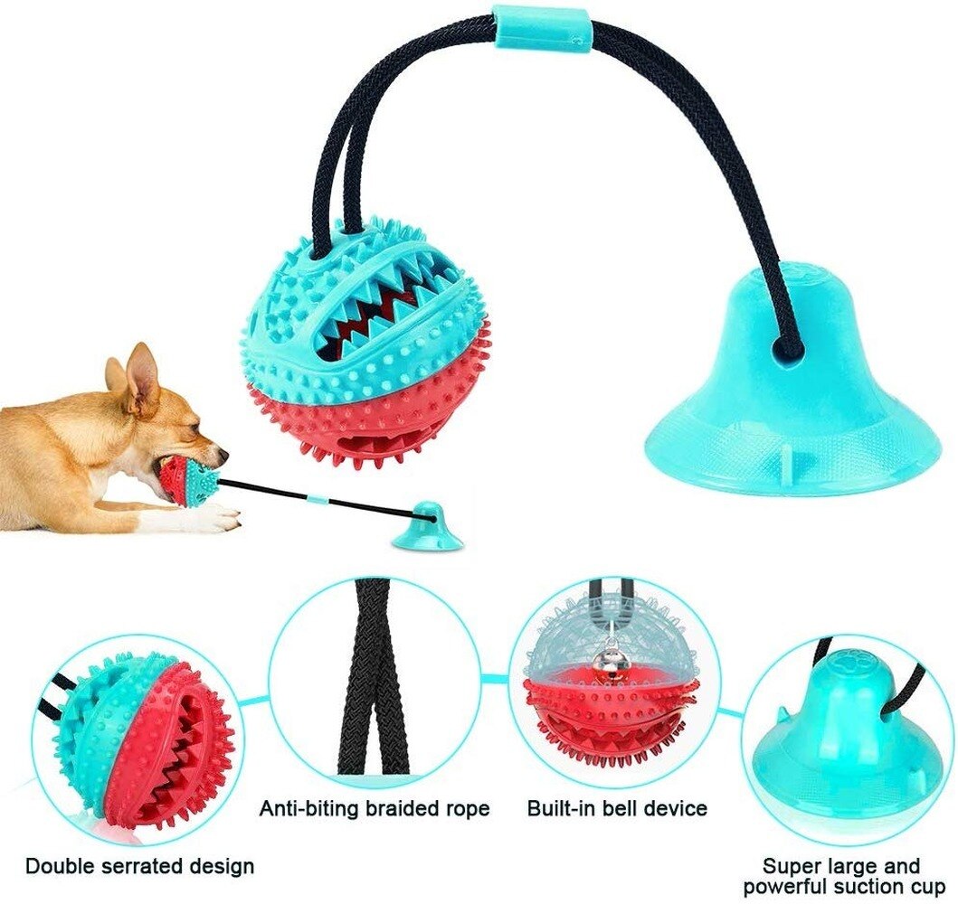 Treat Dispensing Suction Cup Toy - Poshful Pups