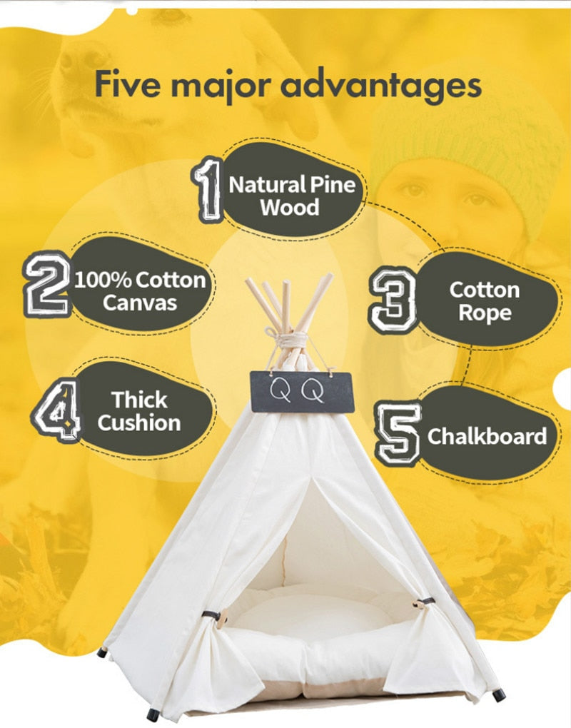 Dog Teepee - Poshful Pups