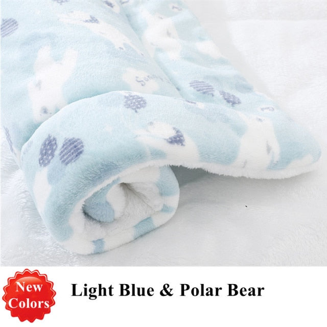 Soft Fleece Padded Blanket - Poshful Pups